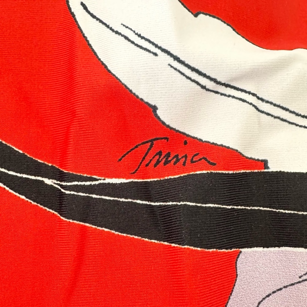 Trina Turk Shangri La long sleeve Paddle Suit - Picture 3 of 6